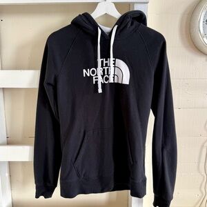North Face Black Hoodie Small Medium